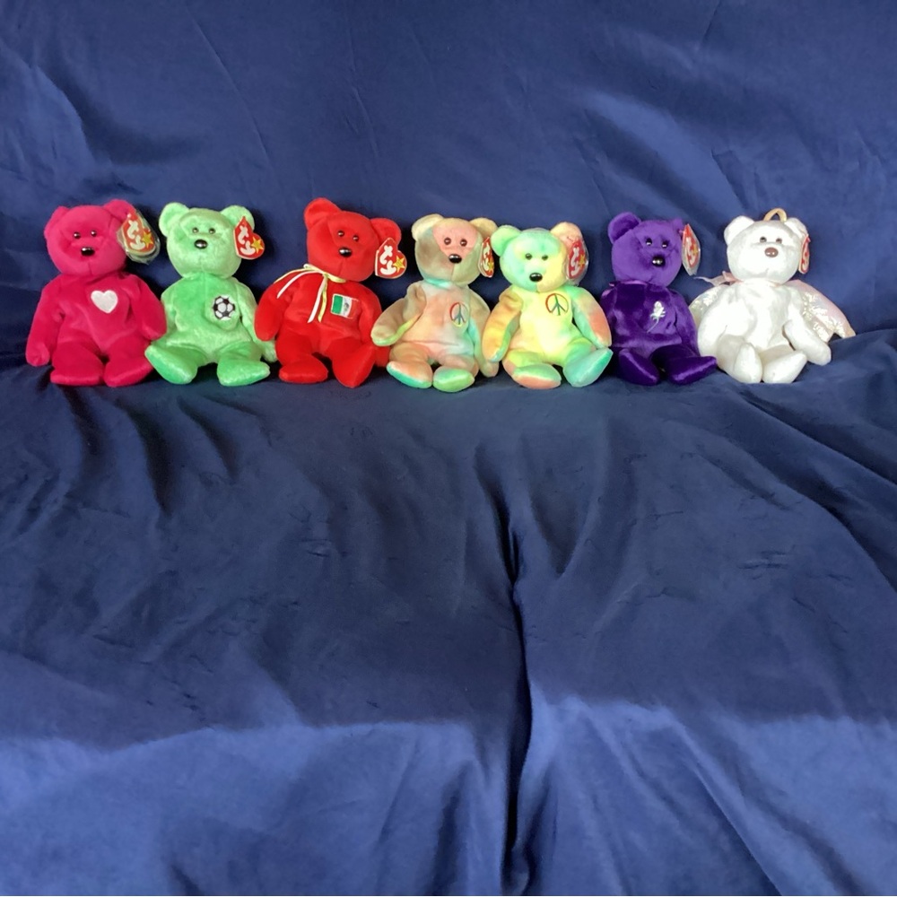 Beanie Baby Bears lot of 7